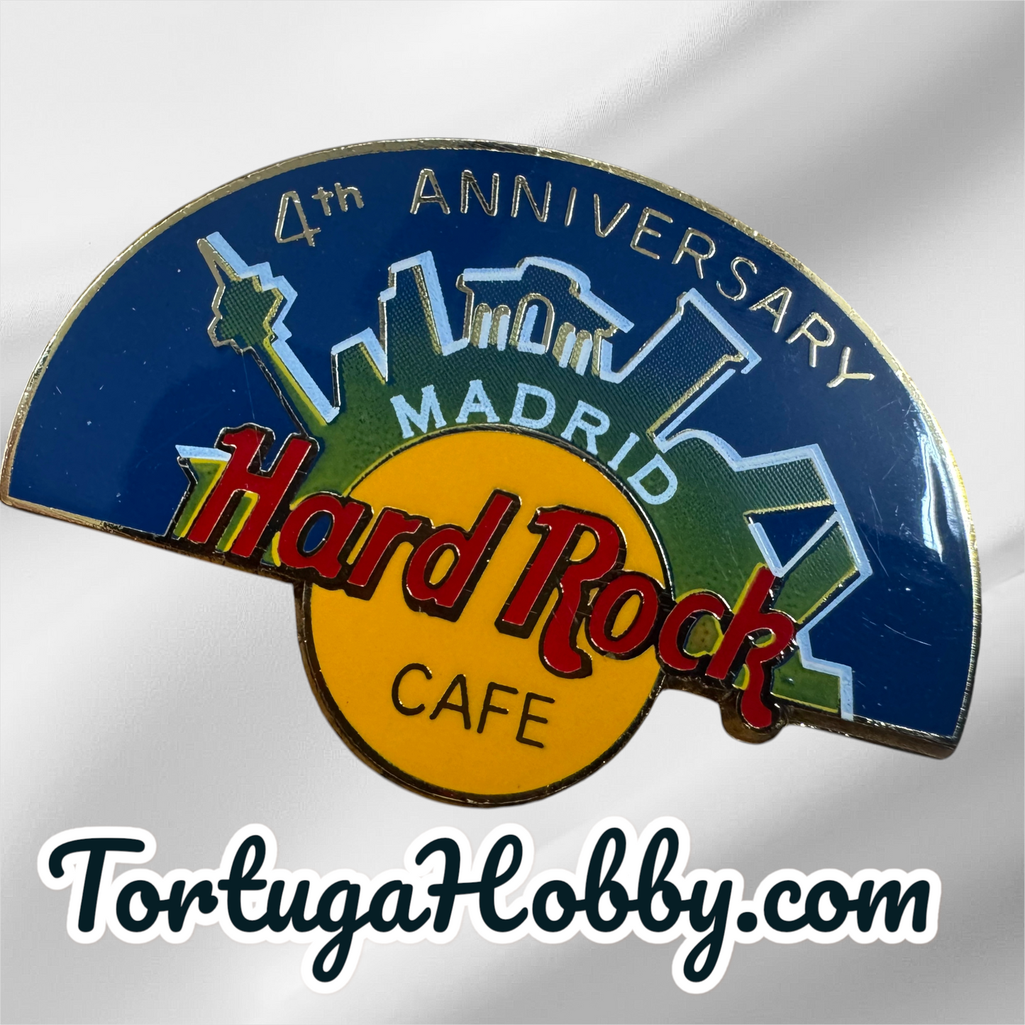 1998 - Vintage Hard Rock Cafe - Madrid - Madrid City Skyline