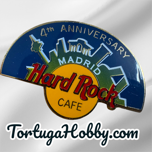 1998 - Vintage Hard Rock Cafe - Madrid - Madrid City Skyline