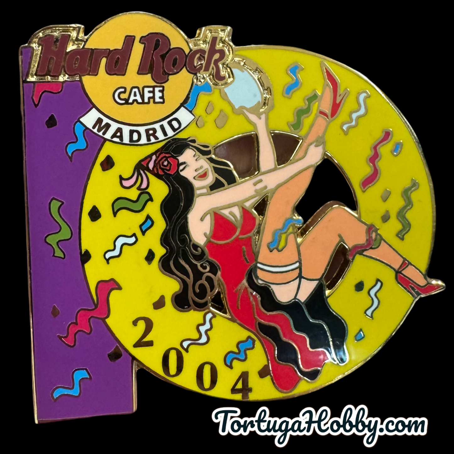2004 - Vintage Hard Rock Cafe - Madrid - Flamenco Dancer Limited Edition Of 550