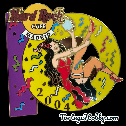 2004 - Vintage Hard Rock Cafe - Madrid - Flamenco Dancer Limited Edition Of 550