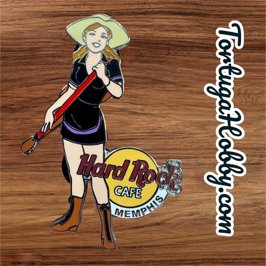2003 - Vintage Hard Rock Cafe -  Memphis Limited Edition 1 Of 600 Girls Of Rock