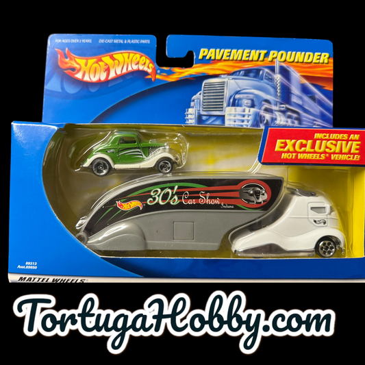 2000 - Hot Wheels - Transporter - Pavement Pounders - 2 Pack Set