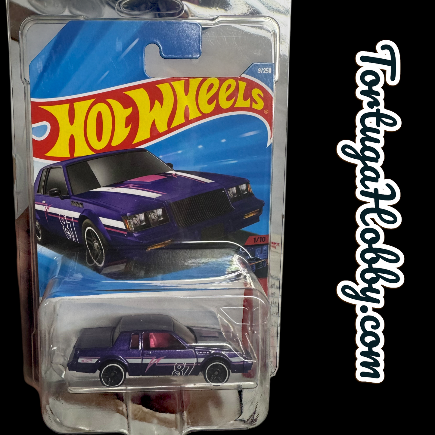 2026 - Hot Wheels '87 Buick Regal GNX TREASURE HUNT - Night Speed 1/10 (9/250)