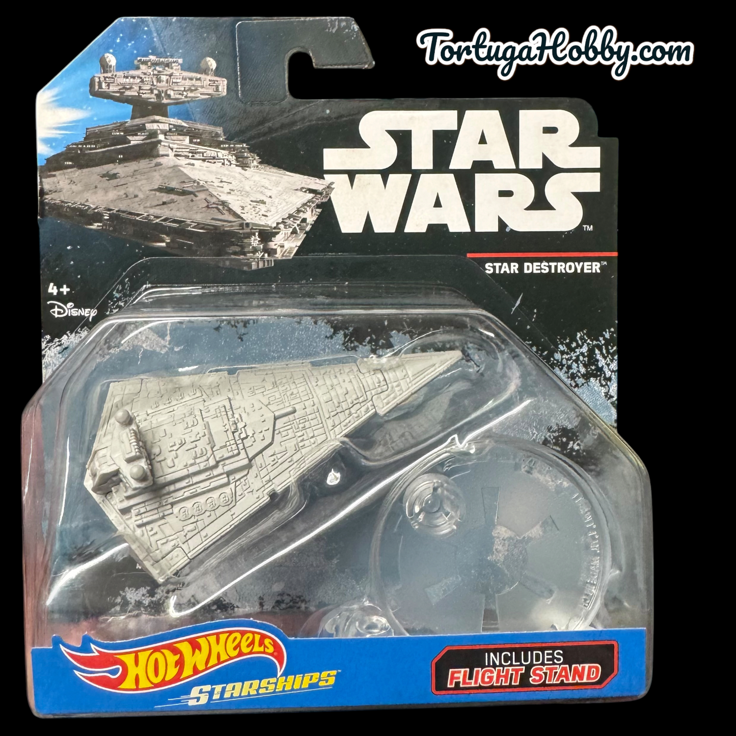 2016 - Hot Wheels Star Wars Starships - Star Destroyer  w/Flight Stand