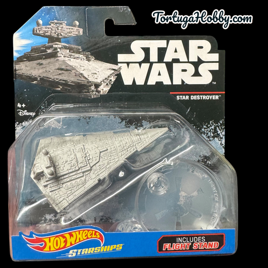 2016 - Hot Wheels Star Wars Starships - Star Destroyer  w/Flight Stand