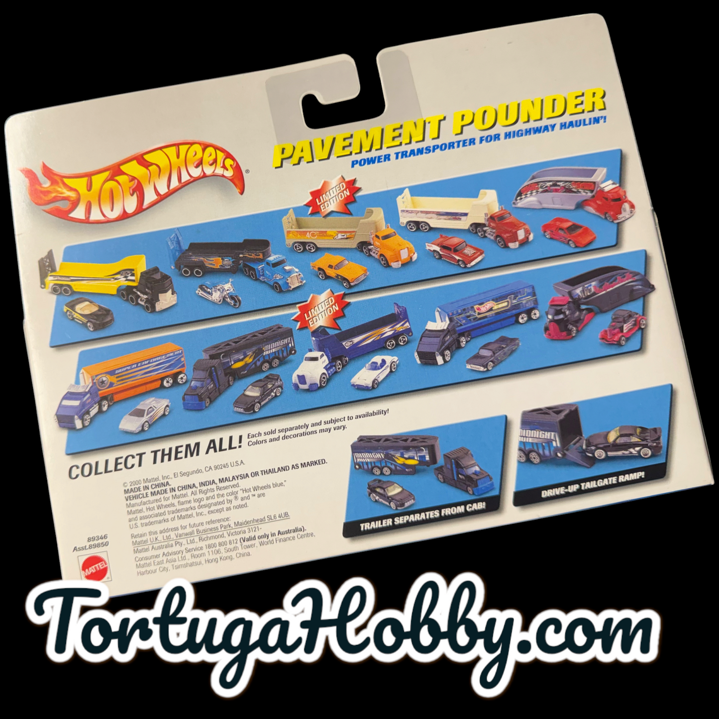 2000 - Hot Wheels - Transporter - Pavement Pounders - 2 Pack Set