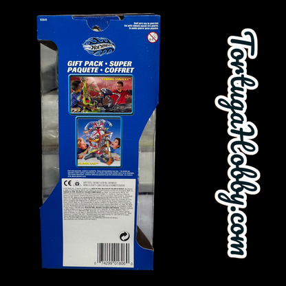 2002 - Hot Wheels 5-Car Gift Pack - Chrome Burnerz