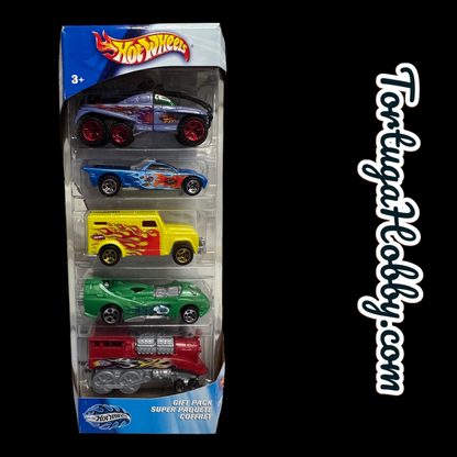 2002 - Hot Wheels 5-Car Gift Pack - Chrome Burnerz