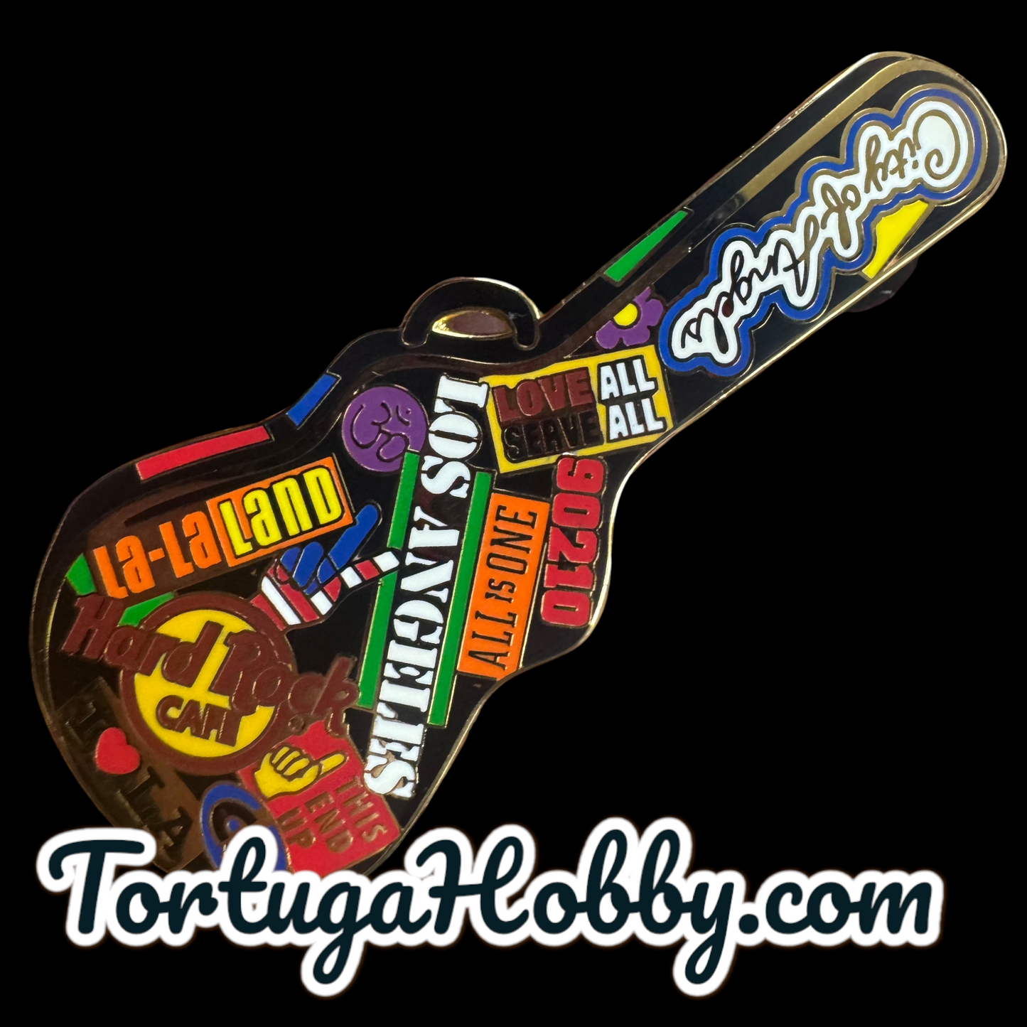 2005 - Hard Rock Cafe - Los Angeles - Hollywood Guitar Case LE Of 300