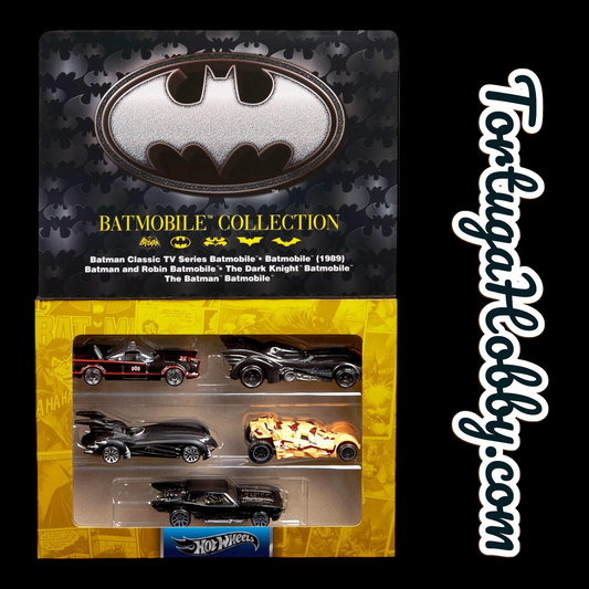 2024 Hot Wheels Batman 85th Anniversary Batmobile 5 Pack Set