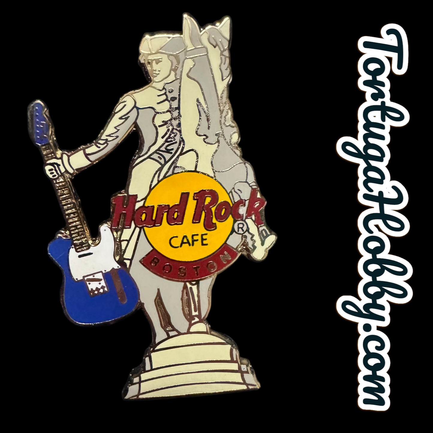 2001 - Hard Rock Cafe - Boston -  3 Pin Collection