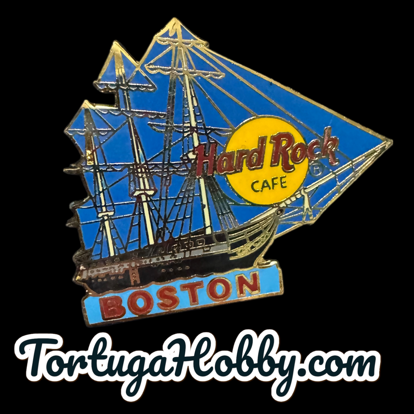 2001 - Hard Rock Cafe - Boston -  3 Pin Collection