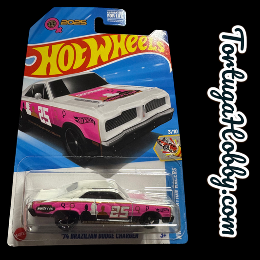 2025 - Hot Wheels - Mainline - 1974 Brazilian Dodge Charger - Woman’s Day