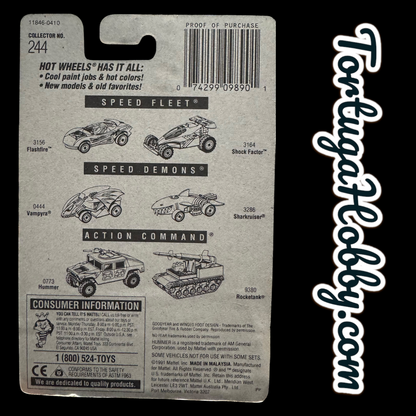 1991 - Hot Wheels - Mainline - No Fear F1 Formula 1 Racecar
