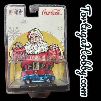 2025 M2 Machines Christmas Coca Cola 1965 Shelby 427 Cobra
