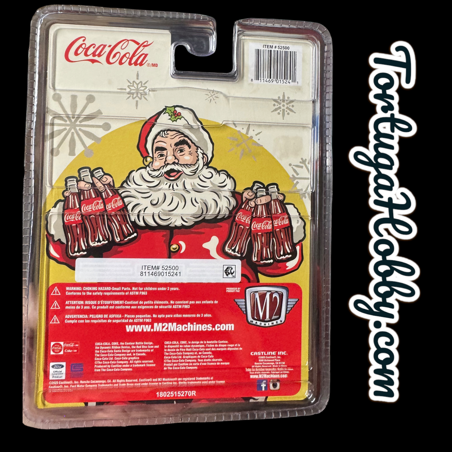 2025 M2 Machines Christmas Coca Cola 1965 Shelby 427 Cobra
