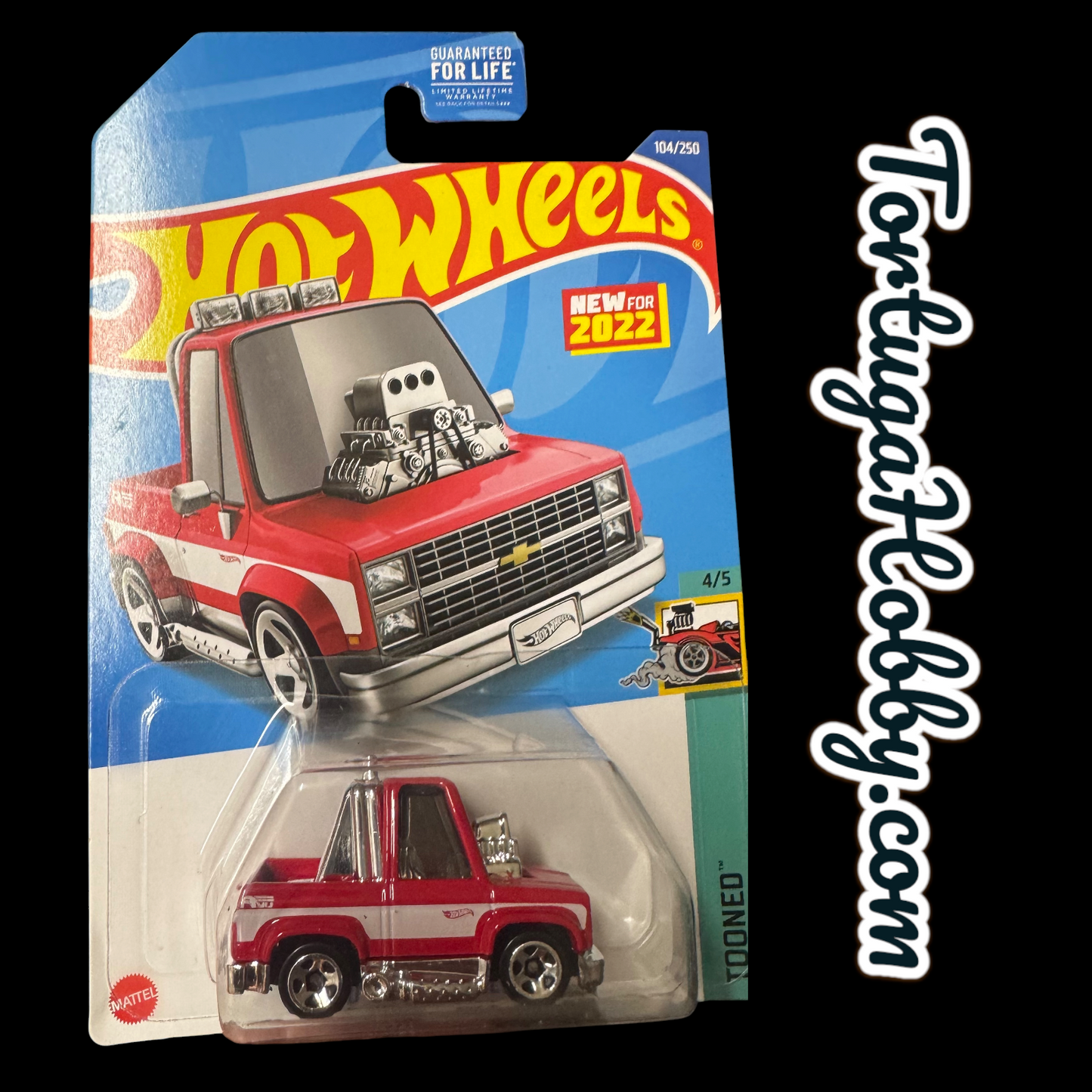 2021 - Hot Wheels - Mainline - Toon’d Chevy Silverado - Red