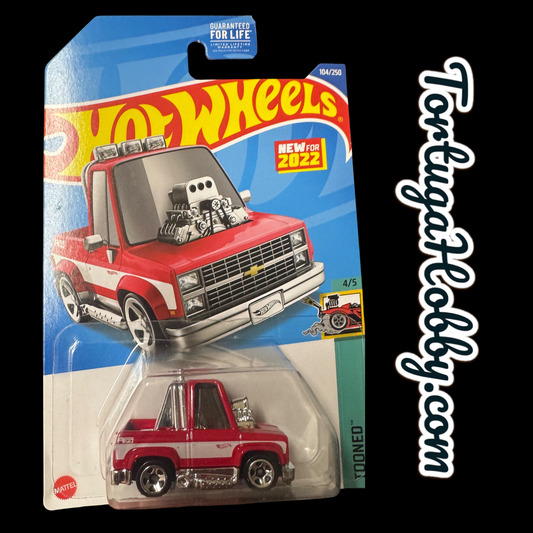 2021 - Hot Wheels - Mainline - Toon’d Chevy Silverado - Red