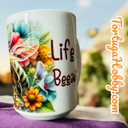 Mugs - Life is BeeYou-Tiful
