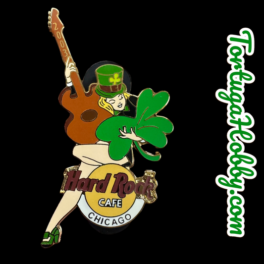 2003 - Hard Rock Cafe - Chicago - Pin Up Girl St. Patty - LE Of Just 500