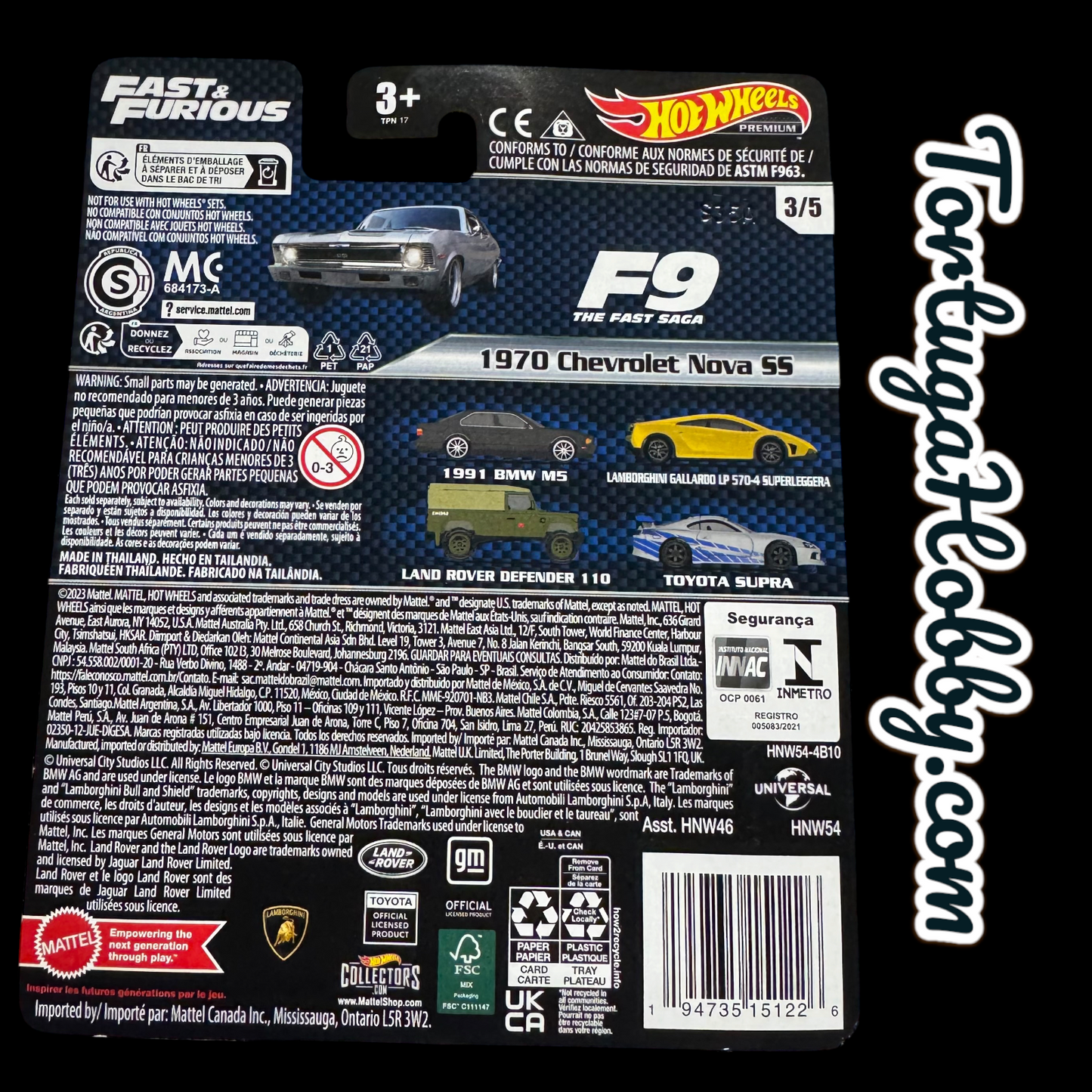 2025 - Hot Wheels Premium - Fast & Furious - 1970 Chevy Nova