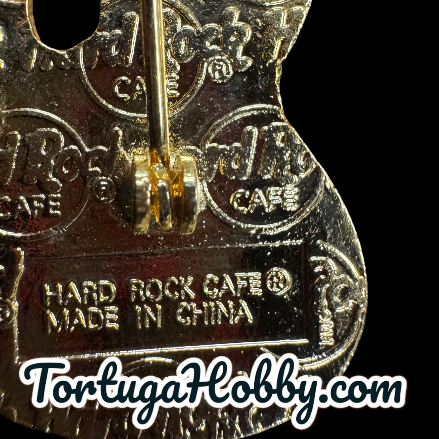 2014 - Hard Rock Cafe - Boston - White Guitar Guitar 🎸 With 🦞 Lobster