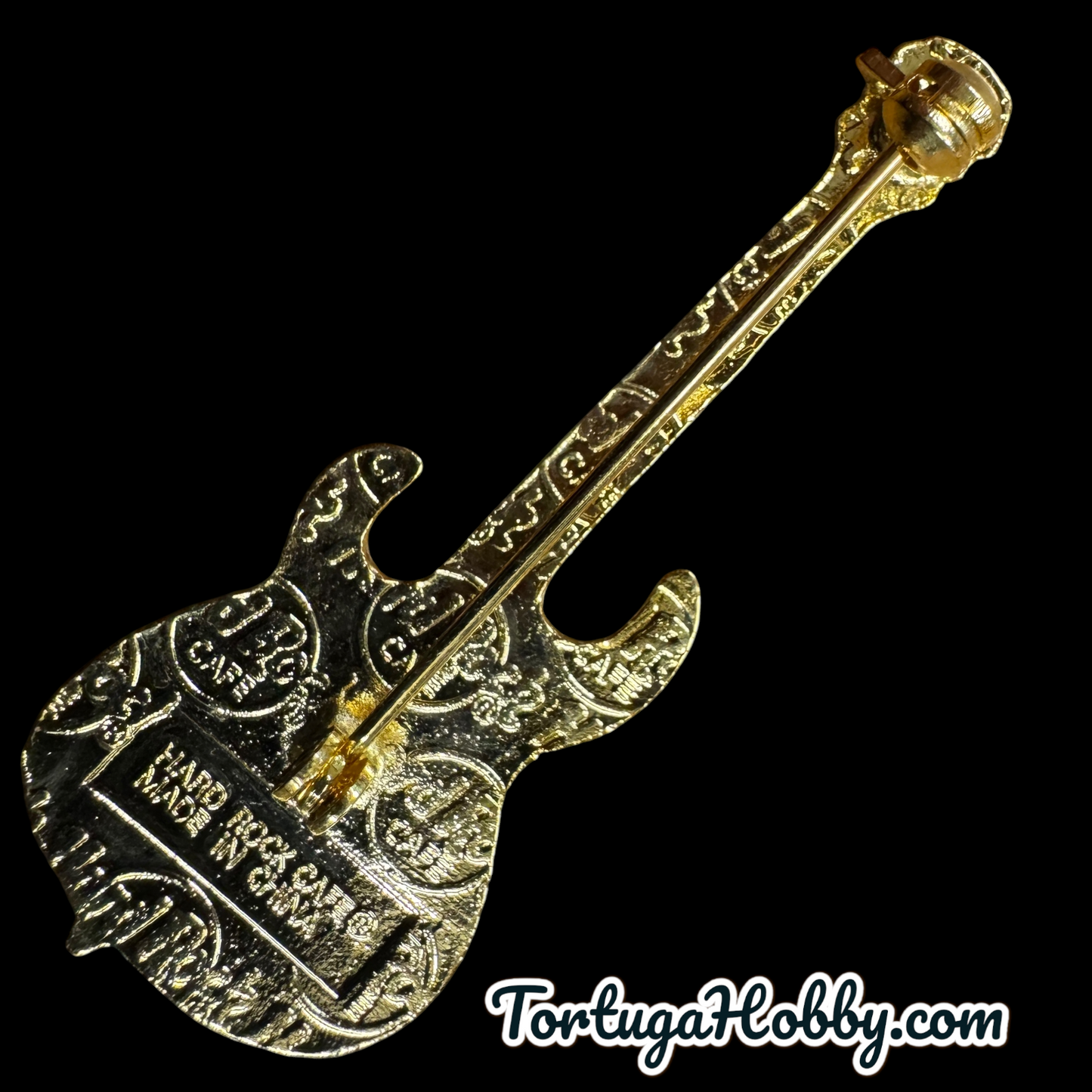 2014 - Hard Rock Cafe - Boston - White Guitar Guitar 🎸 With 🦞 Lobster