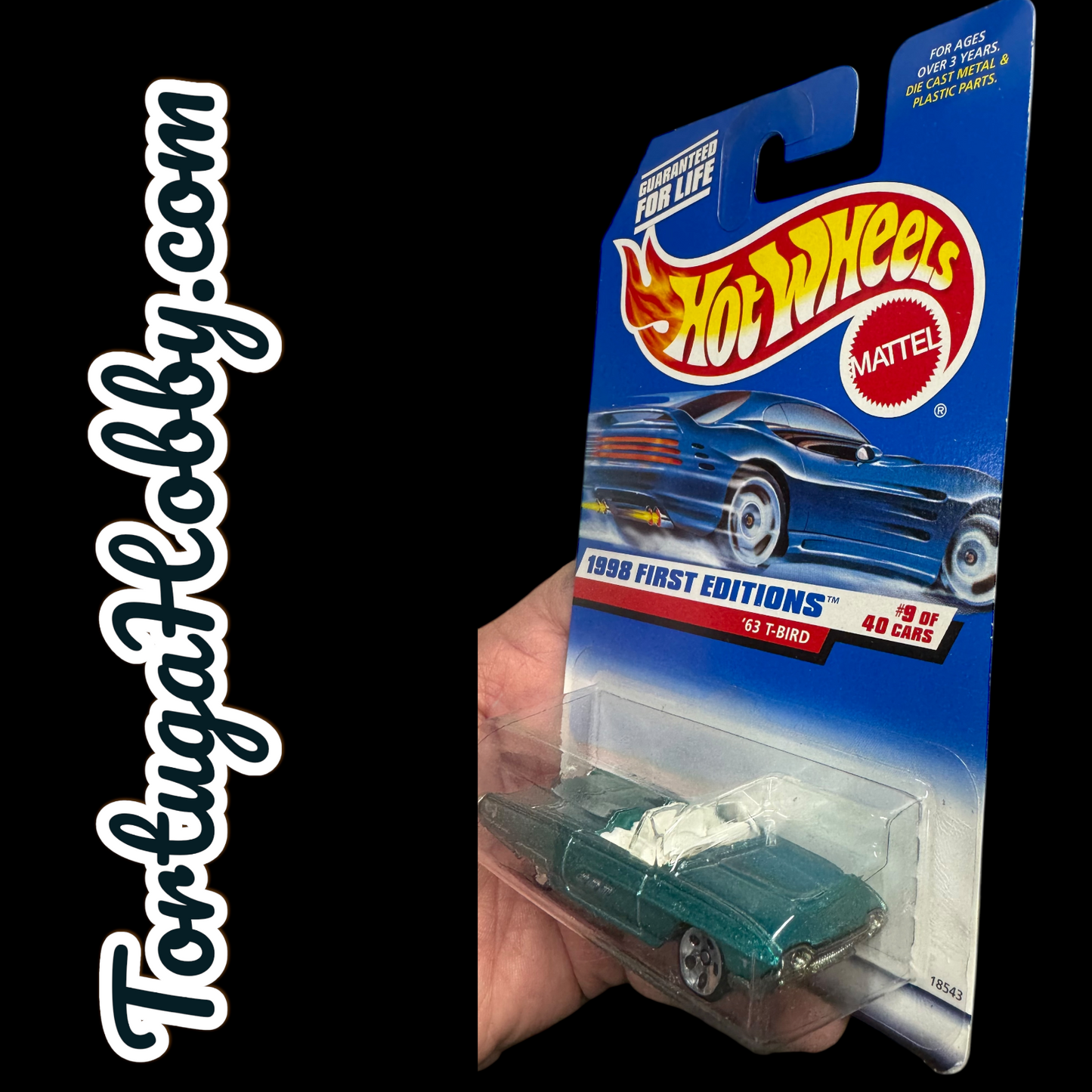 1998 - Hot Wheels - 1998 First Editions - 1963 T-Bird - #644