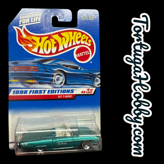 1998 - Hot Wheels - 1998 First Editions - 1963 T-Bird - #644