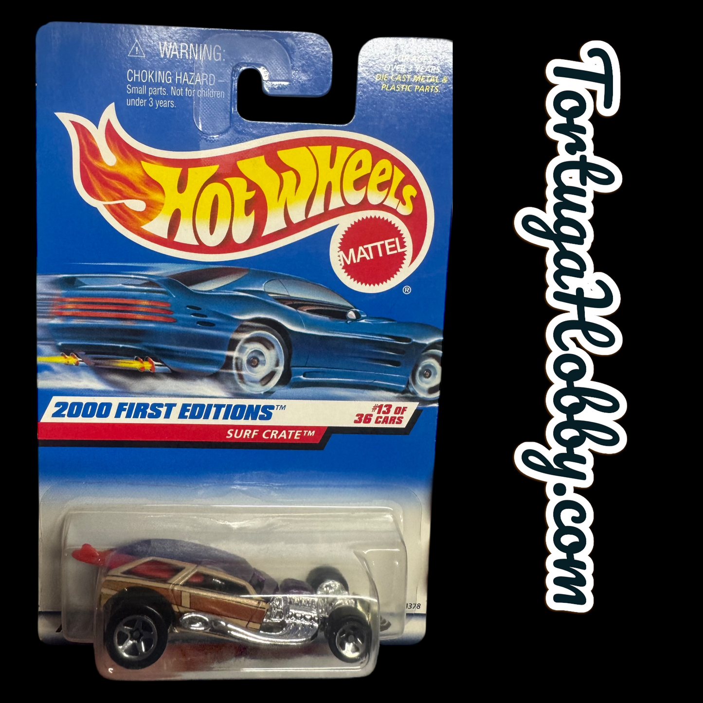 2000 - Hot Wheels - 2000 First Editions - Surf Crate - Purple