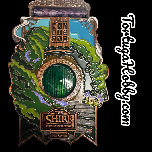 The Conqueror- Lord Of The Rings - The Shire - High Quality Finishers Medal.