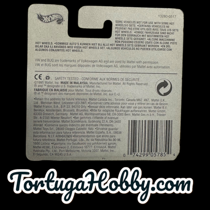 1995 - Hot Wheels - Volkswsgon Beetle Mainline Half Card
