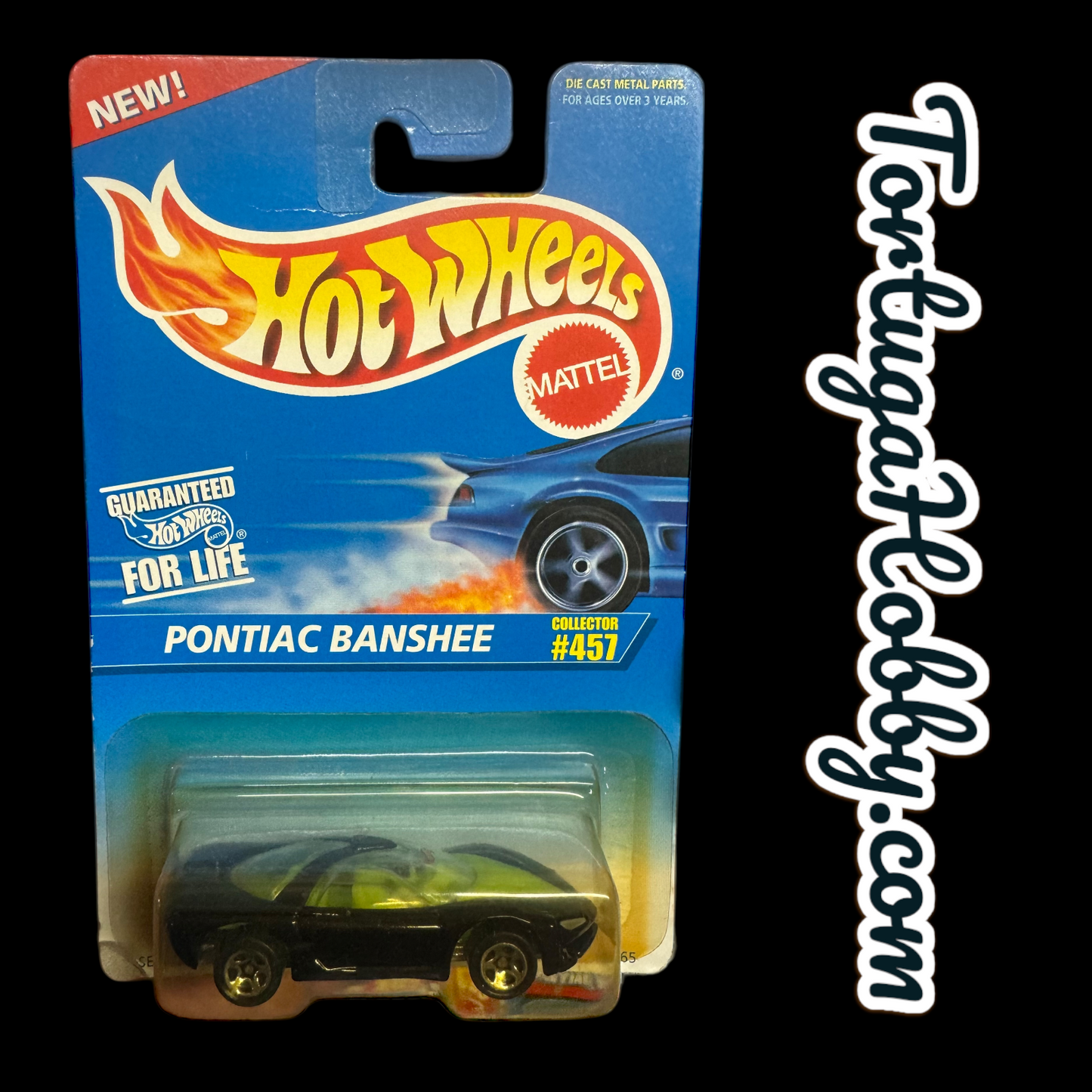 1996 - Hot Wheels - Pontiac Banshees - Mainline - 3 Cars Included.