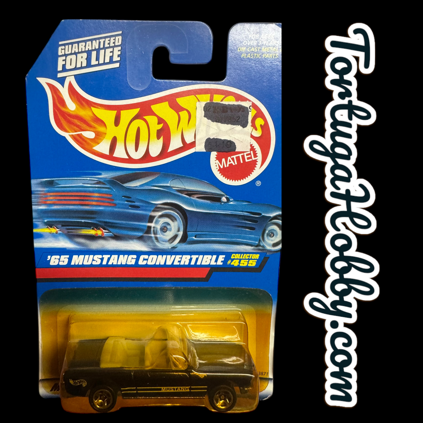 1995 - Hot Wheels - 65’ Mustang - Mainline - 3 Cars Included.