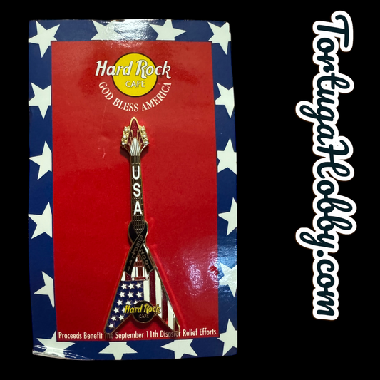 2001 - Hard Rock Cafe - Twin Towers Tribute Guitar