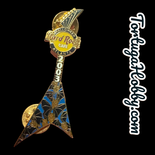 2003 - Hard Rock Cafe - Atlanta - Halloween Bat Guitar