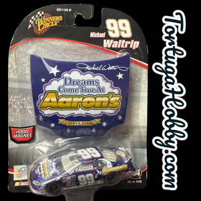 2005 - Winners Circle - Aaron’s Michael Waltrip #99 Dream machine W/Magnet