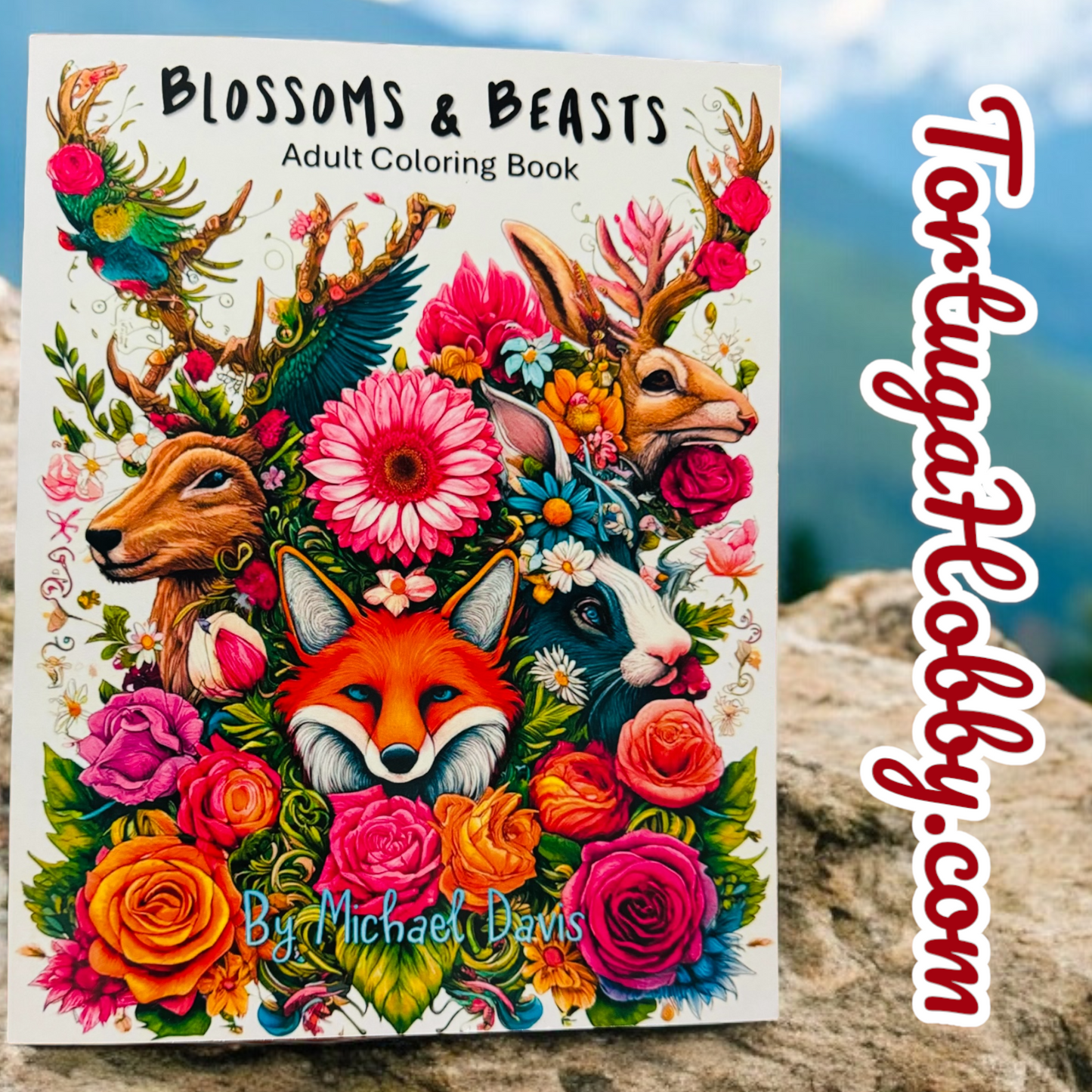 Coloring Book - Blossoms & Beasts