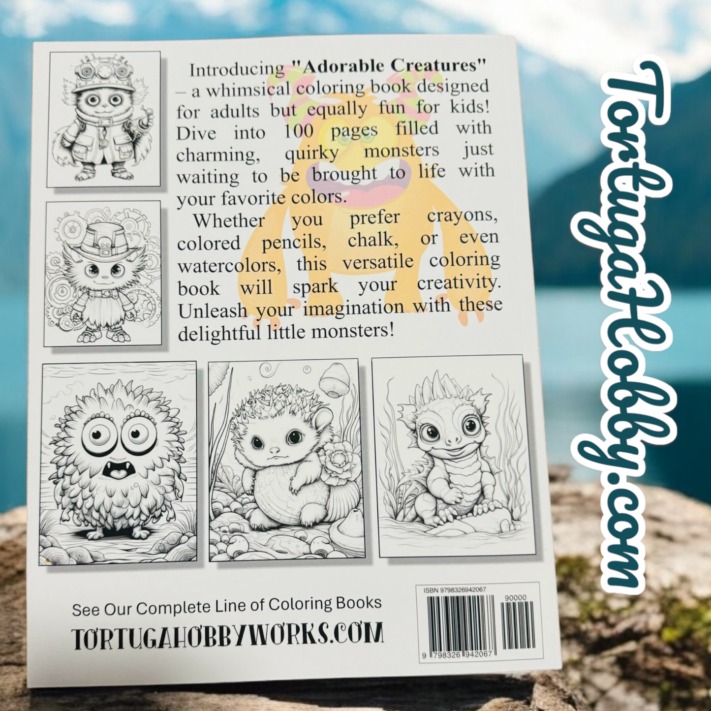 Coloring Book - Adorable Creatures Coloring Book