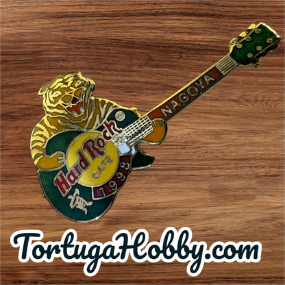 1998 - Hard Rock Cafe - Nagoya - Tiger Guitar Pin