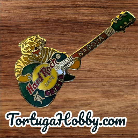 1998 - Hard Rock Cafe - Nagoya - Tiger Guitar Pin