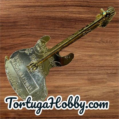 1996 - Hard Rock Cafe - Seoul - White Crane Guitar Pin