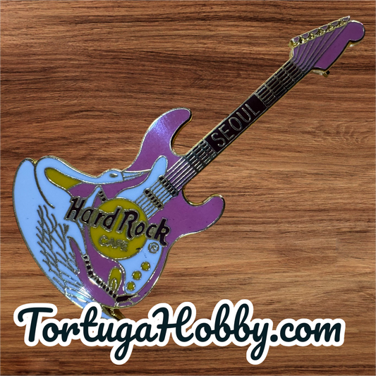 1996 - Hard Rock Cafe - Seoul - White Crane Guitar Pin