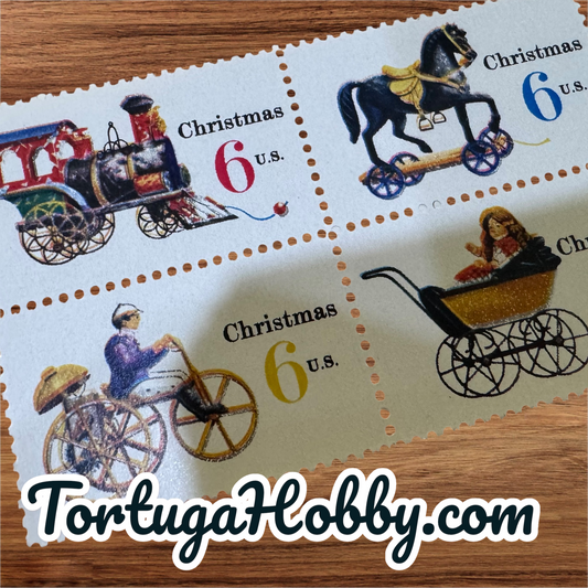 1970 - Christmas Toys - 4 Stamps