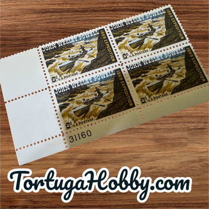 1969 - John Wesley Powell - 1869 Expeditions - 4 Stamps