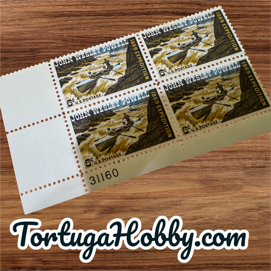 1969 - John Wesley Powell - 1869 Expeditions - 4 Stamps