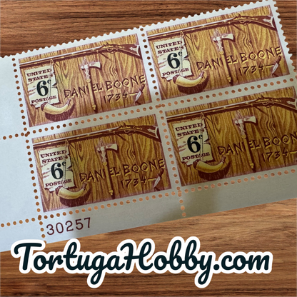 1969 - Daniel Boone (1734-1820) - 4 Stamps