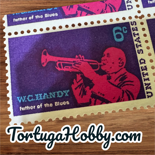 1969 - W.C. Handy “Father Of Blues” - 5 Stamps