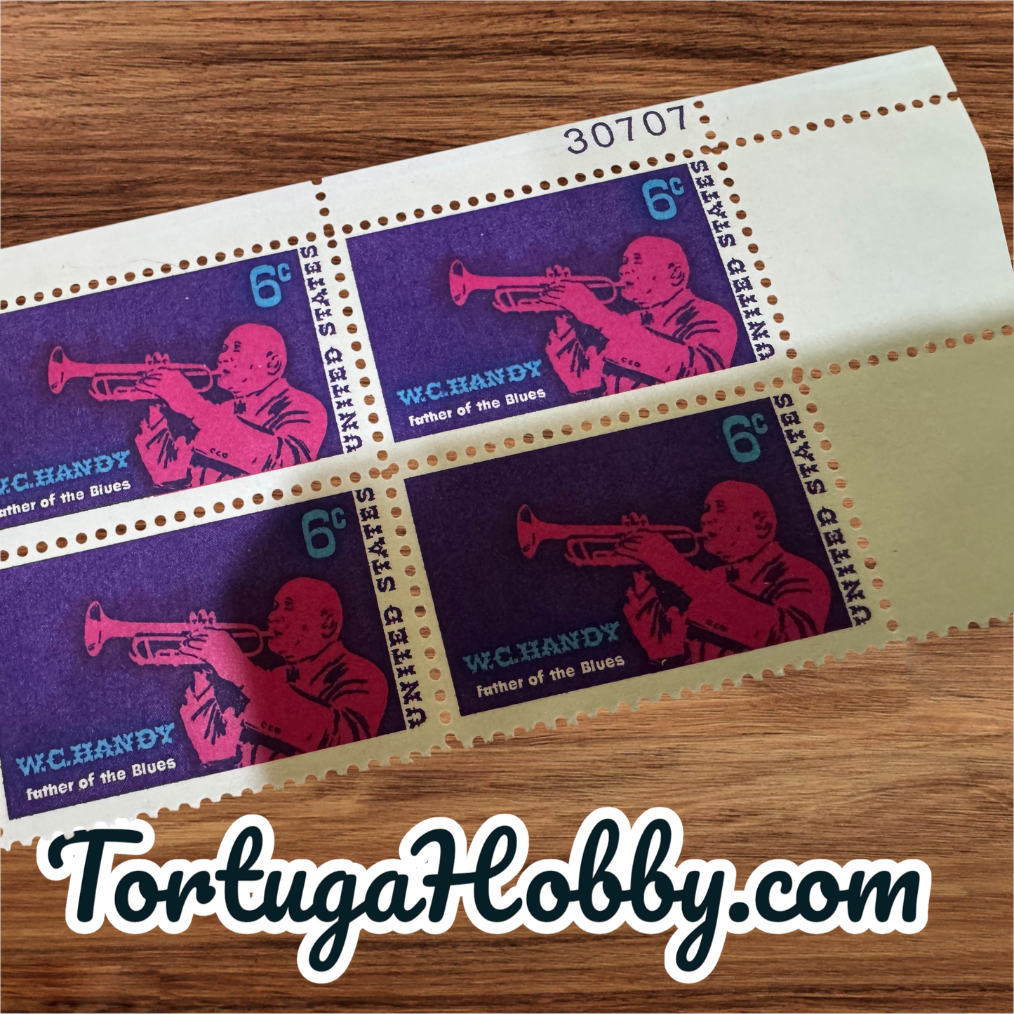 1969 - W.C. Handy “Father Of Blues” - 5 Stamps