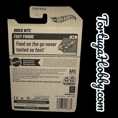 2024 - Hot Wheels Quick Bite Fast Foodie Fajita Truck - Mainline 1:64 Scale
